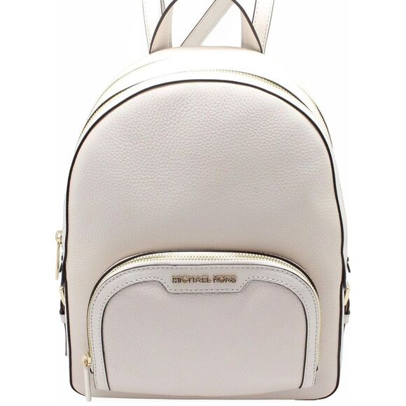 💥Michael Kors Medium Leather Backpack Light Cream❤️ - Picture 1 of 3